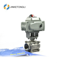 JKTLEB113 electrically actuated ss316 full bore ball valve